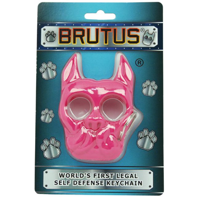 Brutus Self Defense Key Chain Pink