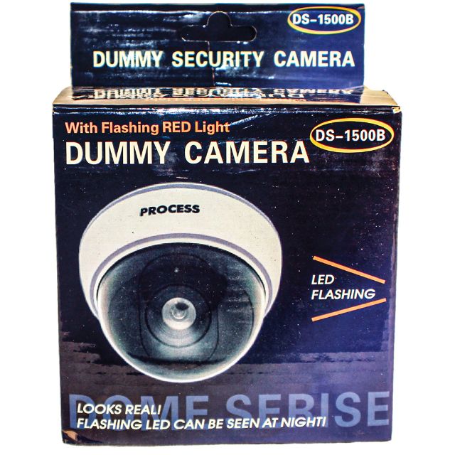 Dummy Dome Camera With LED And Body White