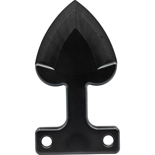 Heart Attack Self-defense Keychain Black