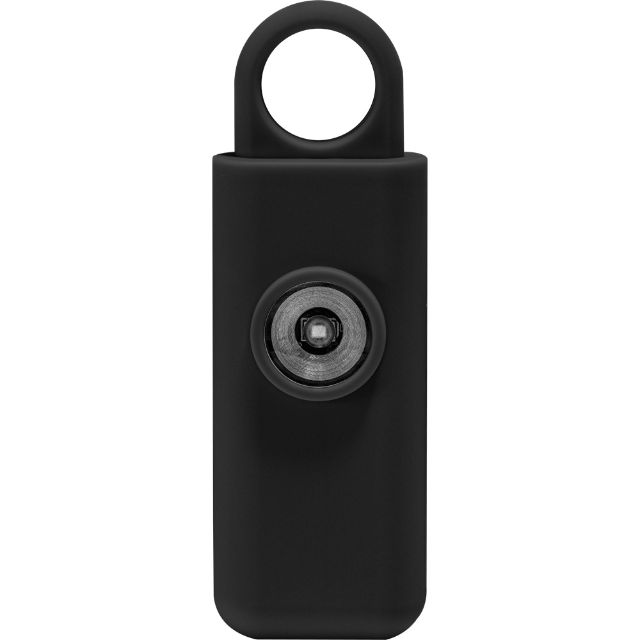 Personal Panic Alarm 130dB and Strobe Black