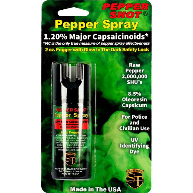 Pepper Shot 2 oz Pepper Spray fogger