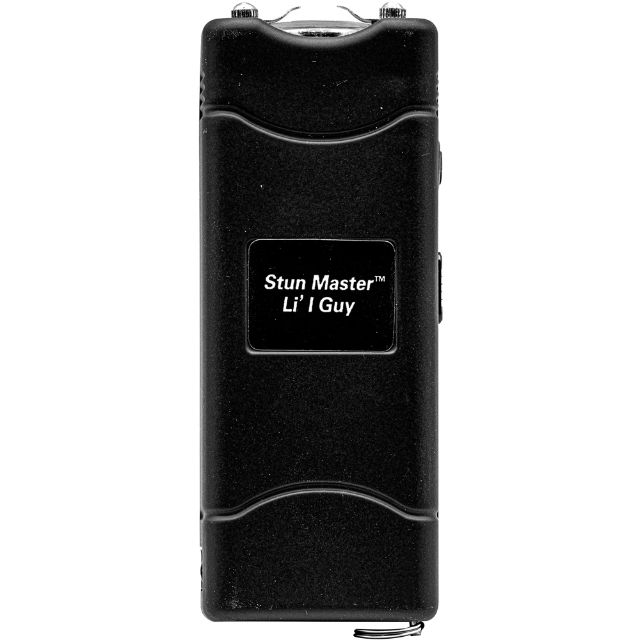 Lil Guy Stun Gun W/flashlight and Nylon Holster Black