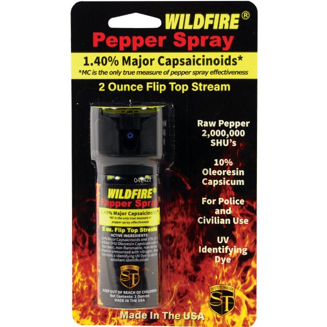 WildFire 2 oz Pepper Spray flip top